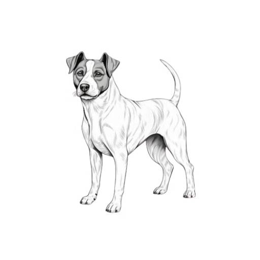 beautiful dog coloring pages