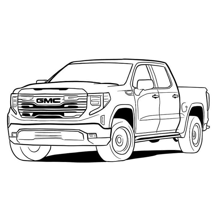 car coloring pictures printable
