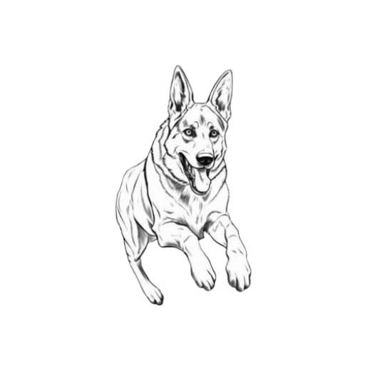 dog pictures coloring