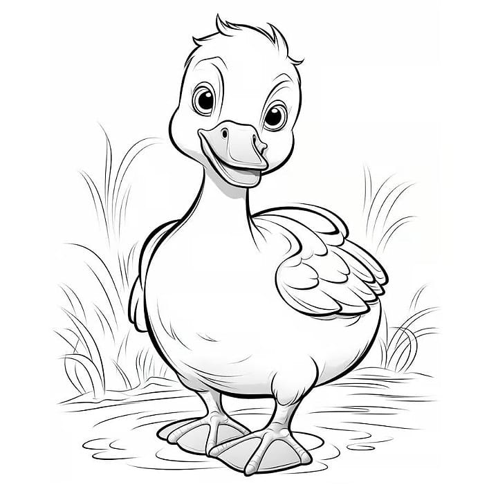 duckling coloring pictures