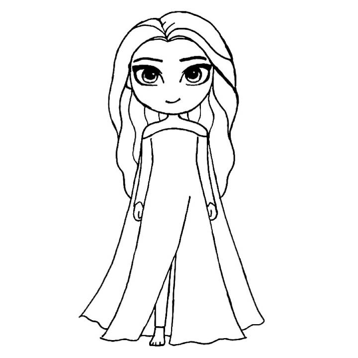 Elsa Coloring Pages Free Printable Printable Pictures