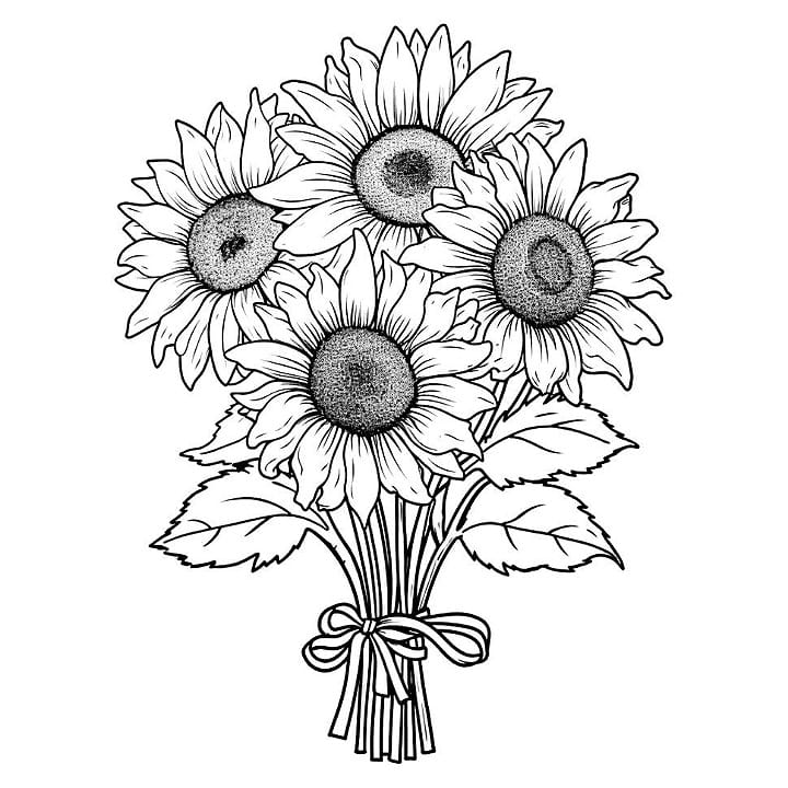 flower coloring pages